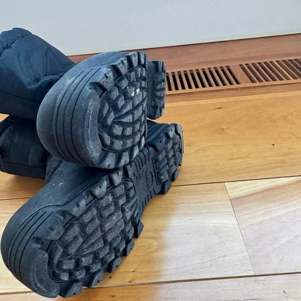 Northside Black Kids Snow Boots Thermolites